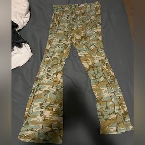 Camo pajama pants